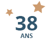 38 ans d'expérience